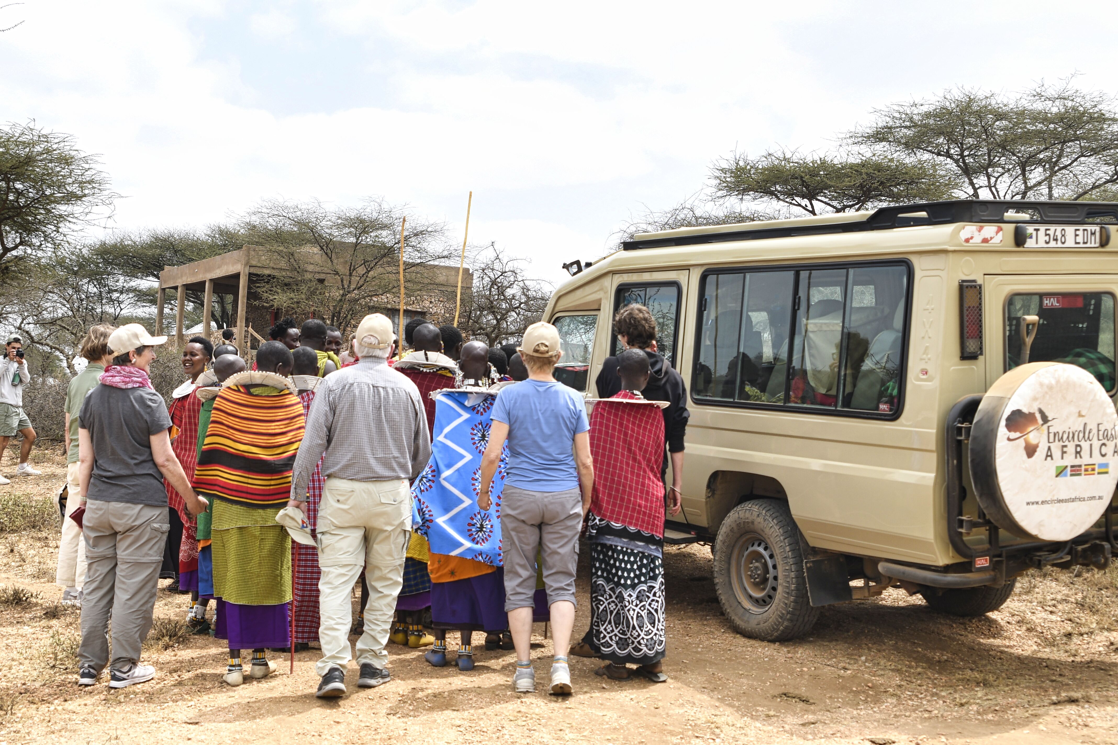 Guest arriving at Sidai Savannah View Camp with Encircle East Africa